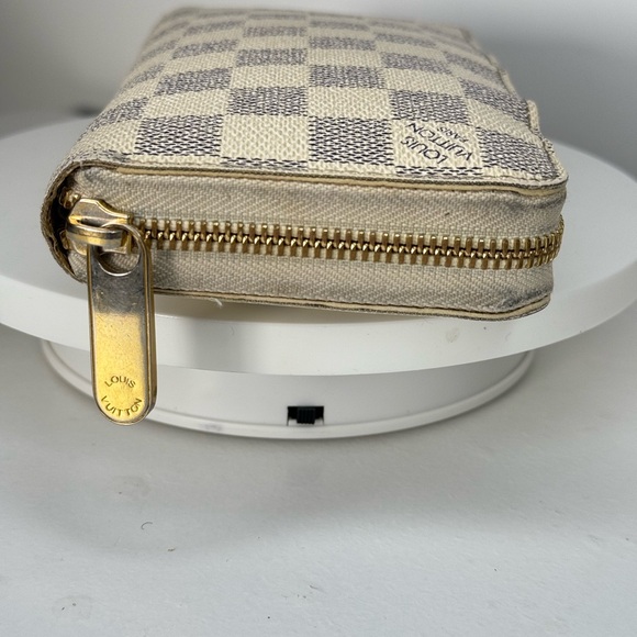 ❌❌SOLD: Authentic LOUIS VUITTON Damier Azur Zippy Wallet - Picture 9 of 12